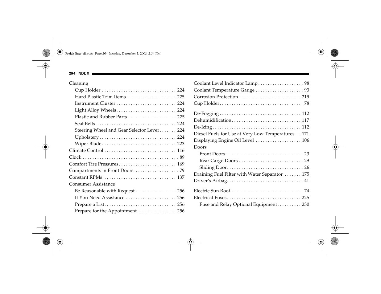 Dodge 2004 Sprinter Carb & Chassis User Manual | Page 264 / 272