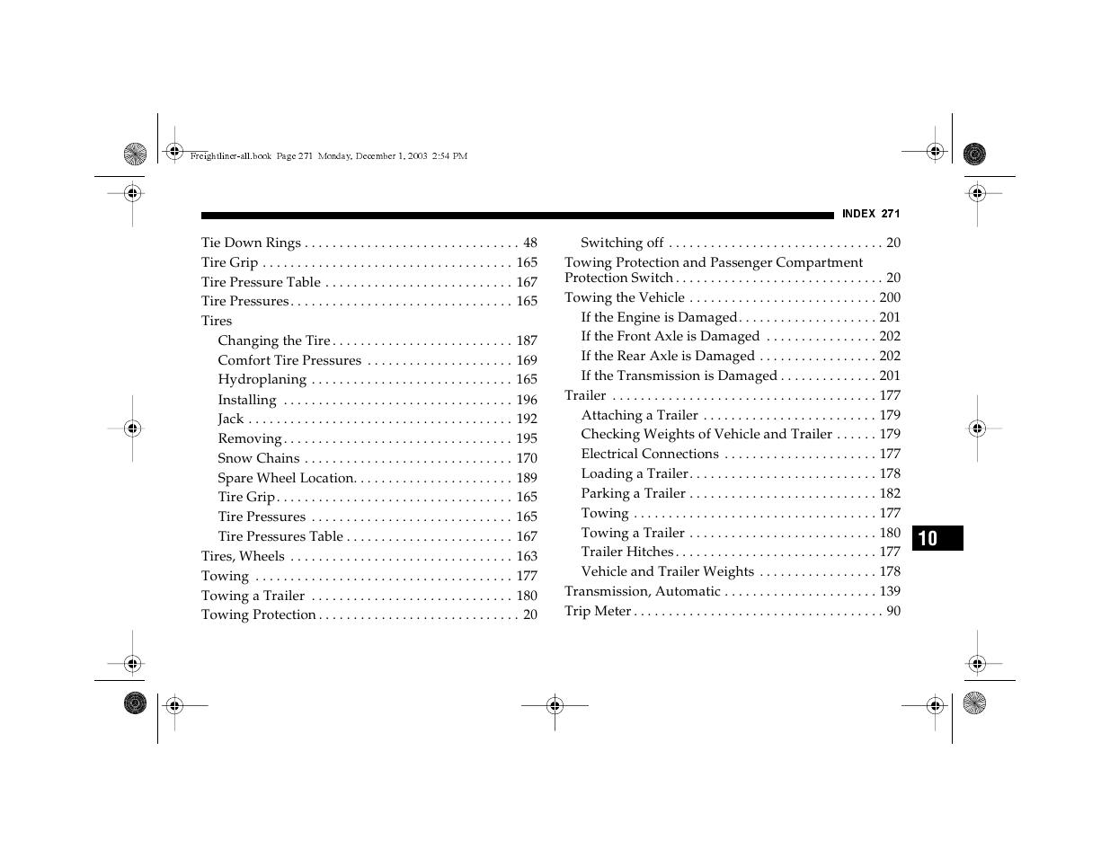 Dodge 2004 Sprinter Carb & Chassis User Manual | Page 271 / 272