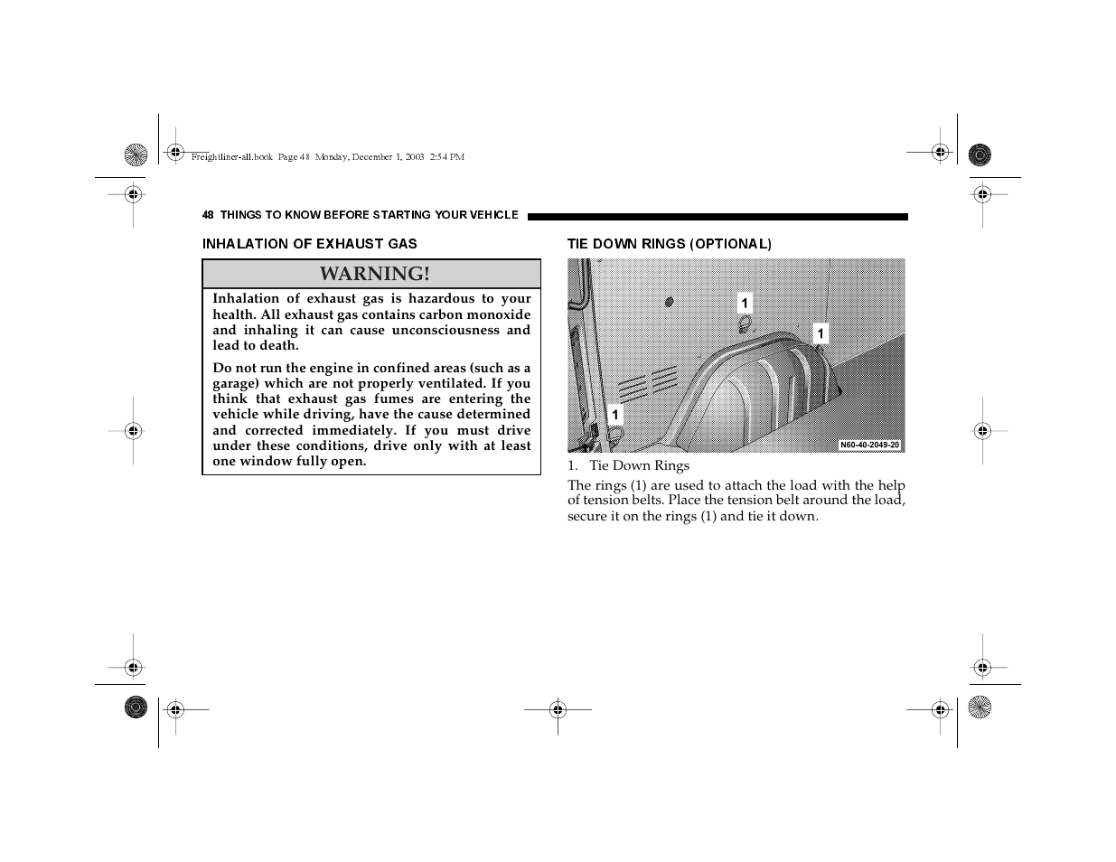 Dodge 2004 Sprinter Carb & Chassis User Manual | Page 48 / 272