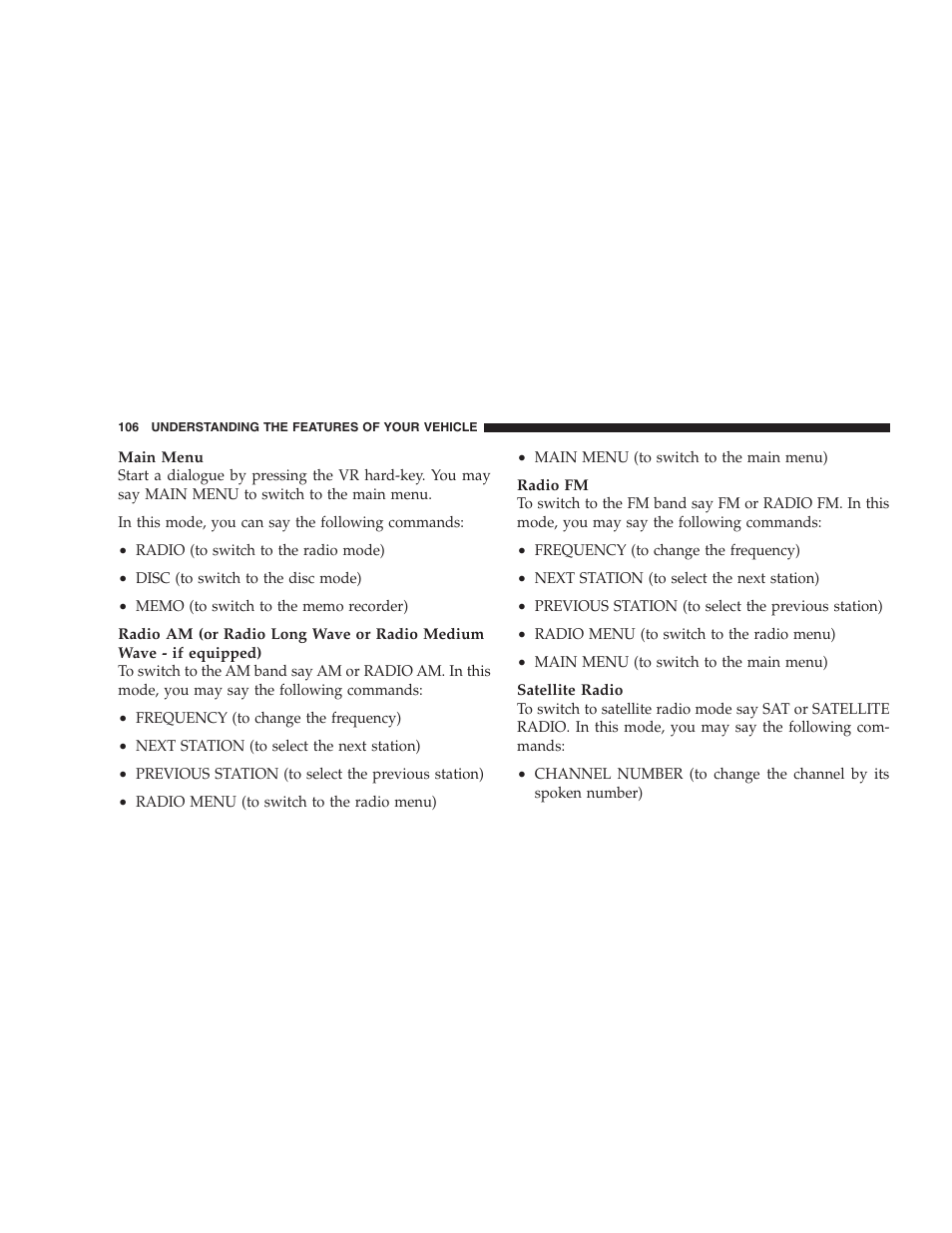 Dodge 2008 Challenger SRT8 User Manual | Page 108 / 385