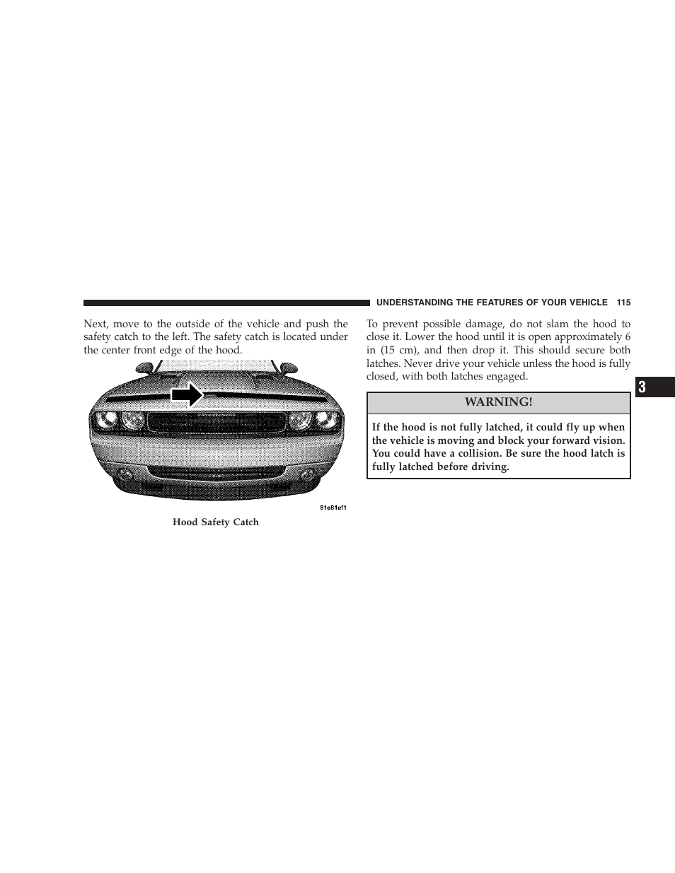 Dodge 2008 Challenger SRT8 User Manual | Page 117 / 385