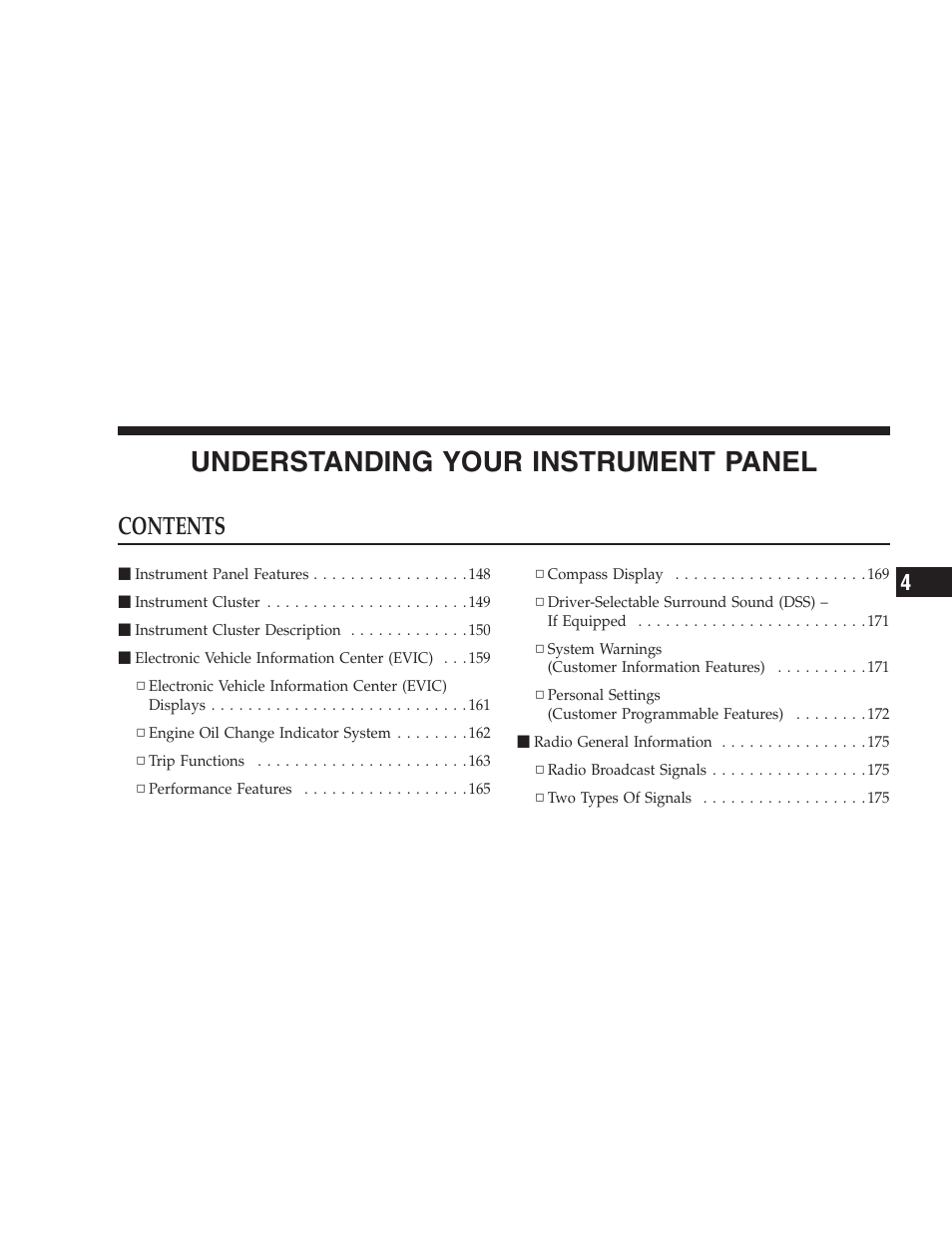 Dodge 2008 Challenger SRT8 User Manual | Page 147 / 385