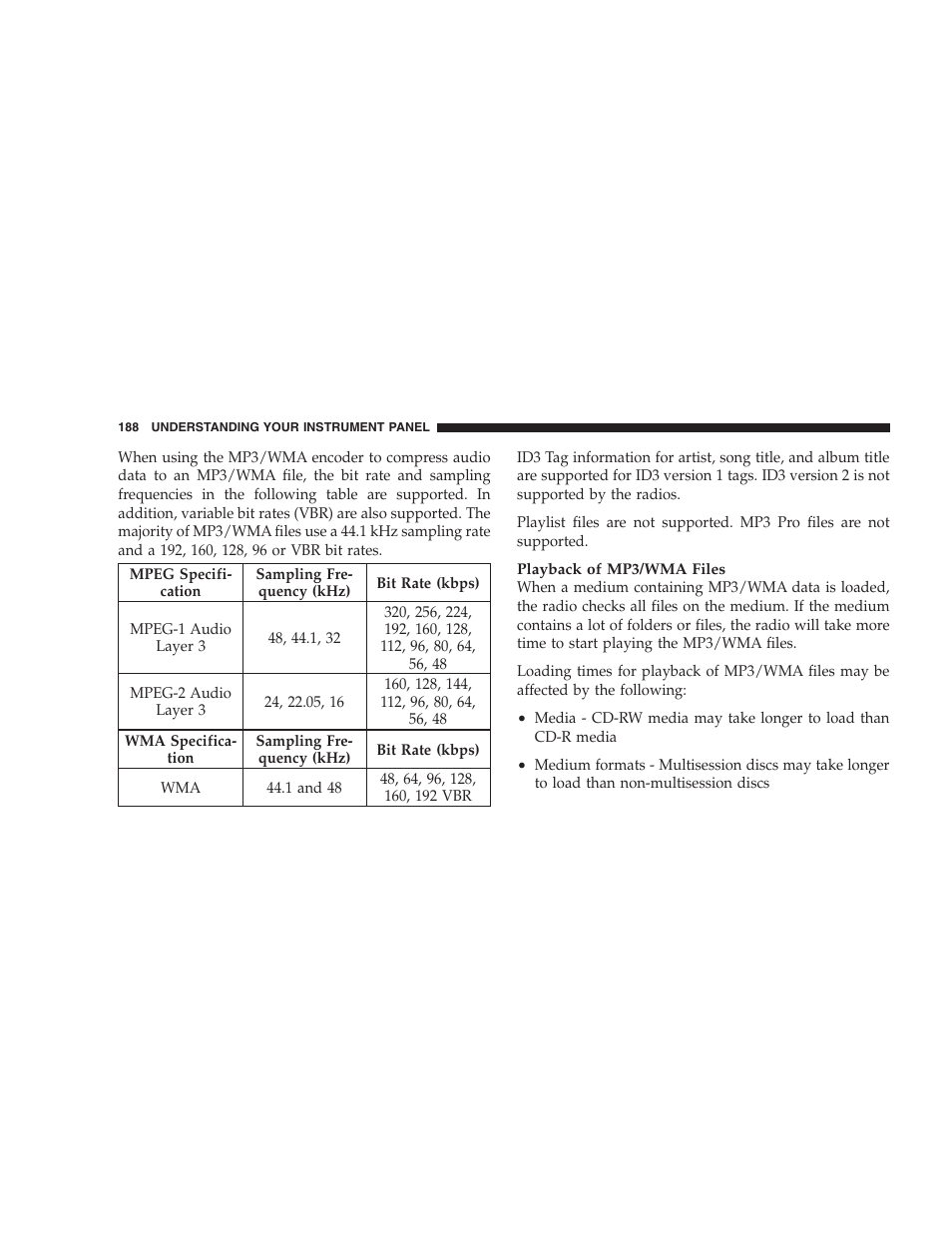 Dodge 2008 Challenger SRT8 User Manual | Page 190 / 385