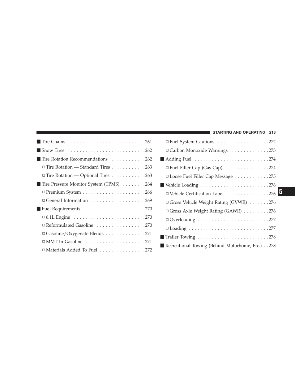 Dodge 2008 Challenger SRT8 User Manual | Page 215 / 385