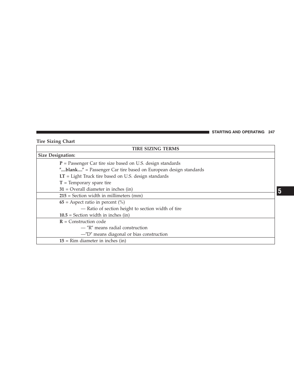 Dodge 2008 Challenger SRT8 User Manual | Page 249 / 385