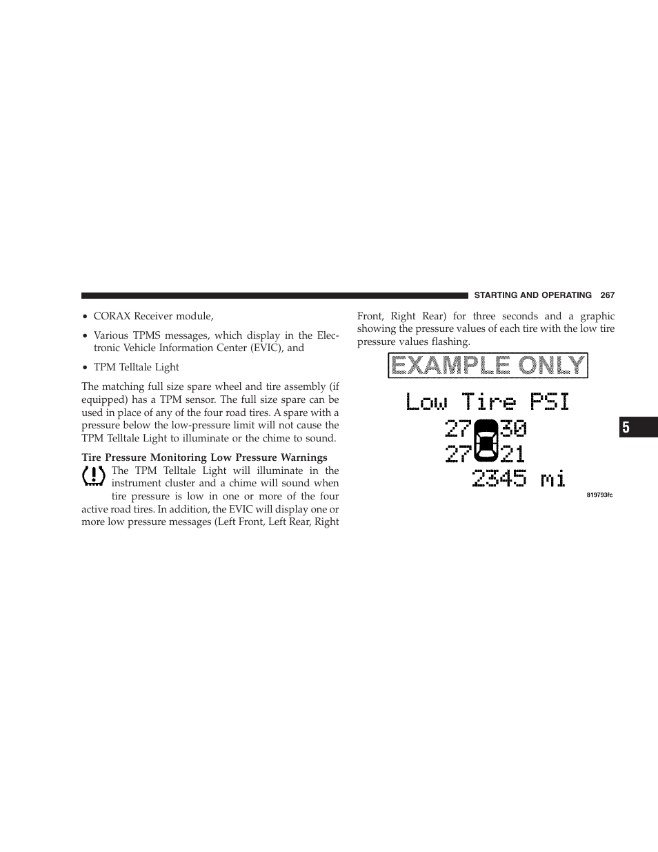 Dodge 2008 Challenger SRT8 User Manual | Page 269 / 385