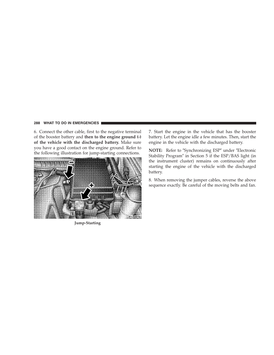 Dodge 2008 Challenger SRT8 User Manual | Page 290 / 385
