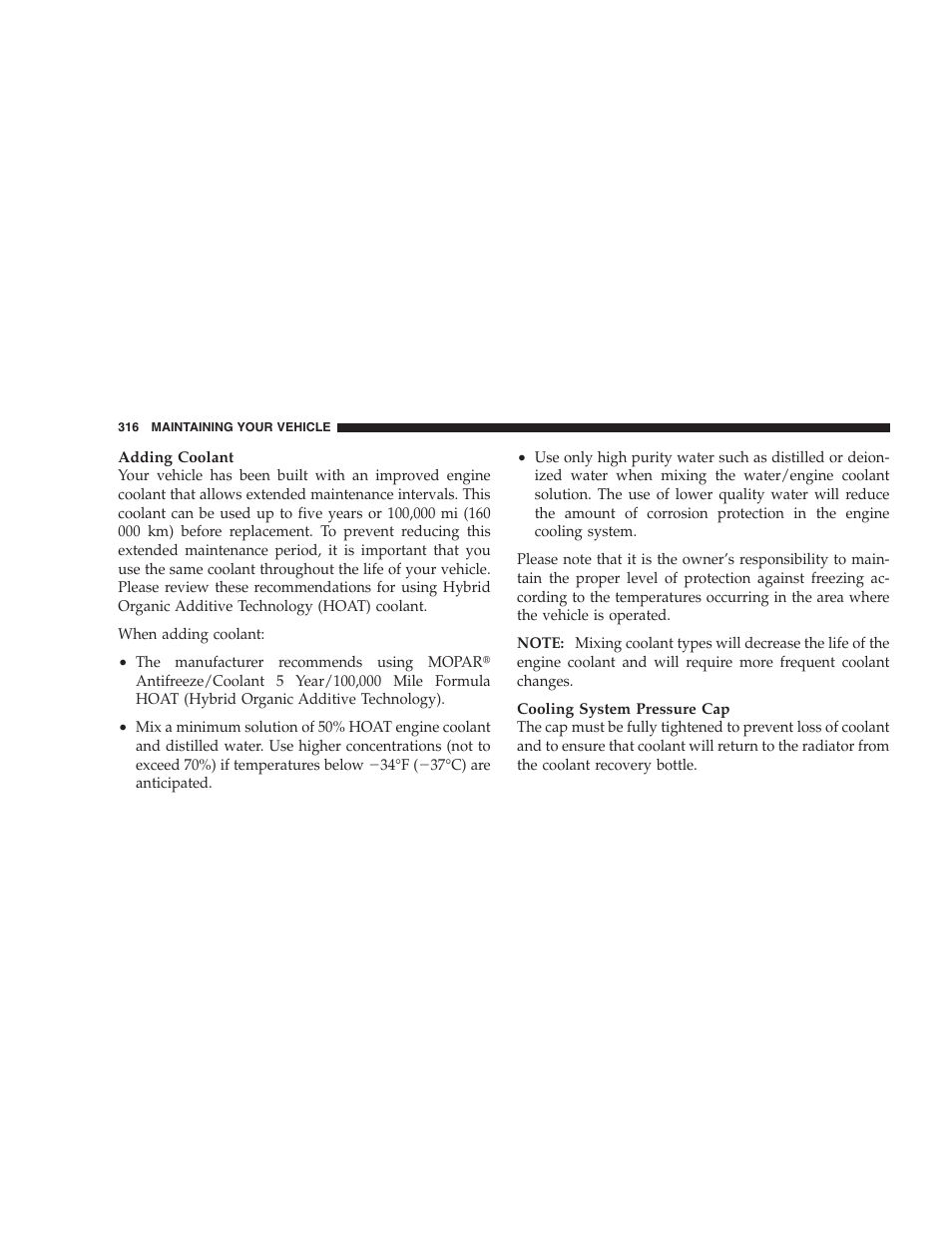 Dodge 2008 Challenger SRT8 User Manual | Page 318 / 385