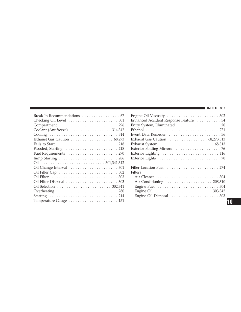 Dodge 2008 Challenger SRT8 User Manual | Page 369 / 385