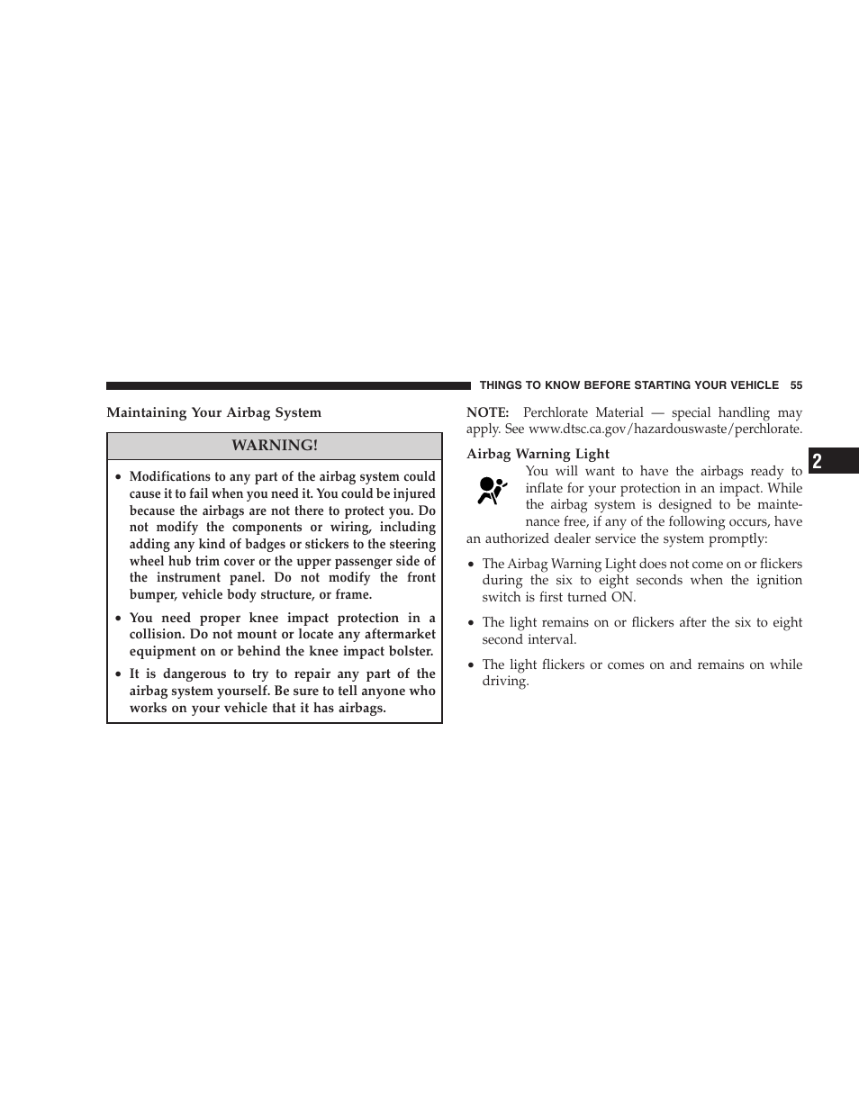 Dodge 2008 Challenger SRT8 User Manual | Page 57 / 385