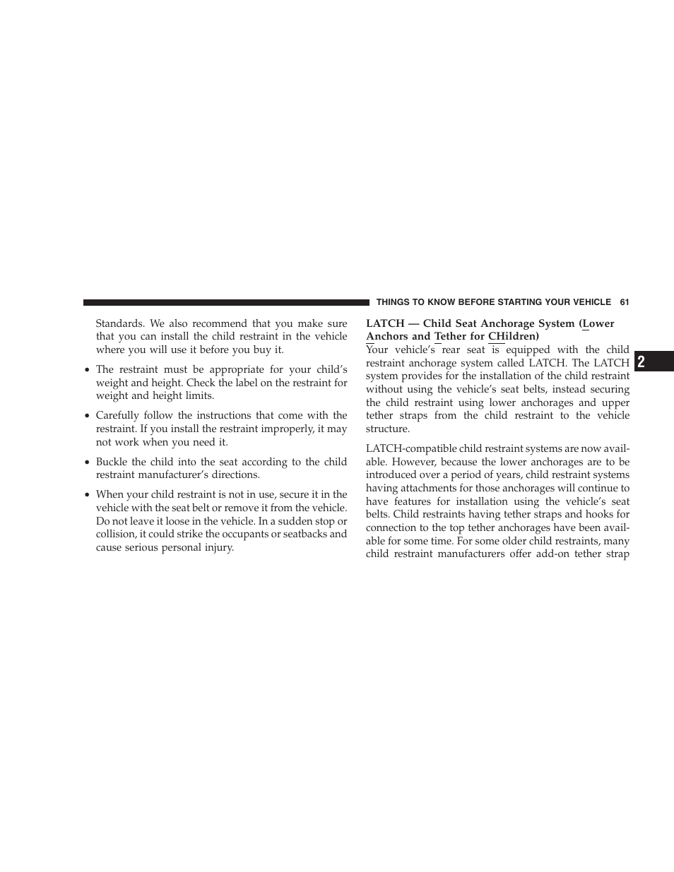 Dodge 2008 Challenger SRT8 User Manual | Page 63 / 385