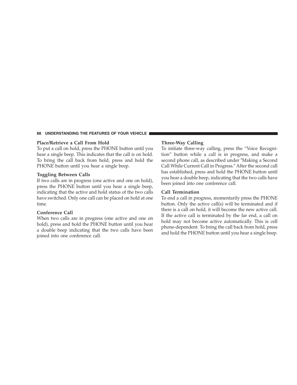 Dodge 2008 Challenger SRT8 User Manual | Page 90 / 385