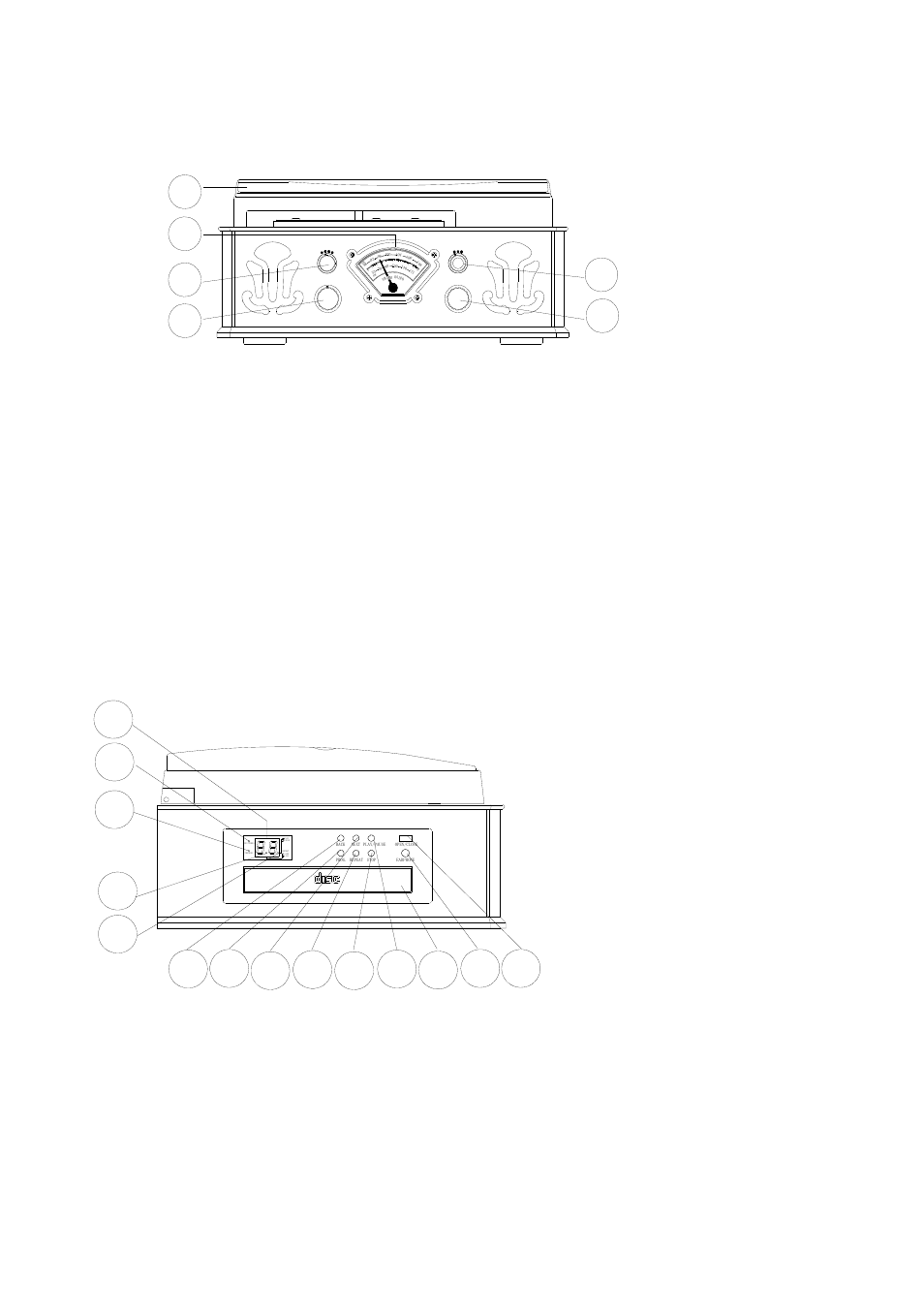 Location of controls, En-5 | Curtis SRCD827 User Manual | Page 6 / 16