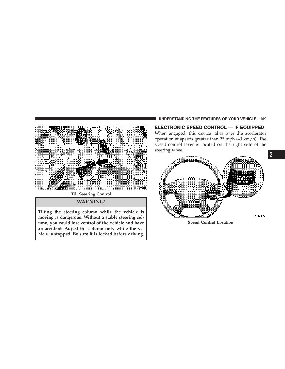 Electronic speed control — if equipped | Dodge 2007 Caliber User Manual | Page 109 / 360