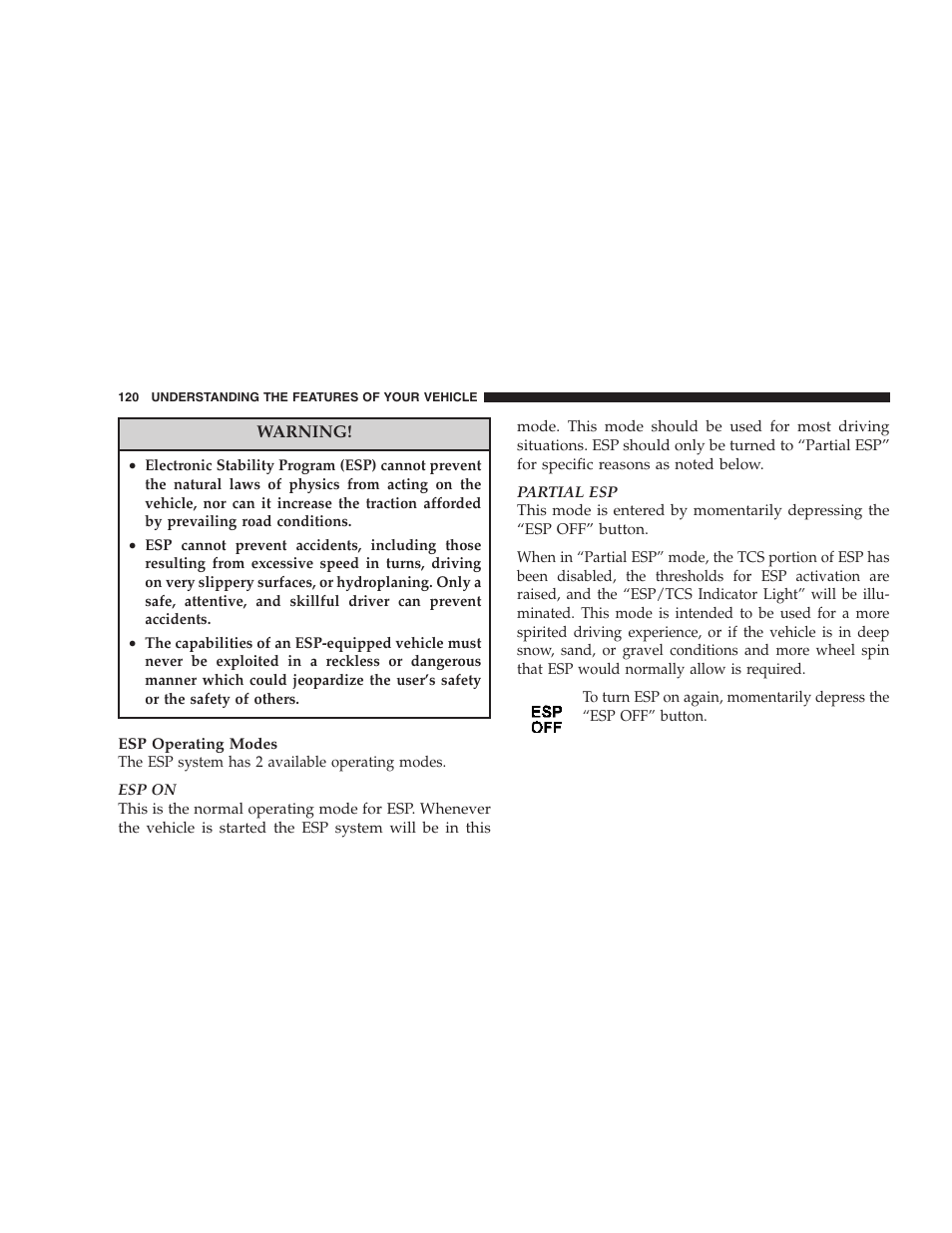 Dodge 2007 Caliber User Manual | Page 120 / 360