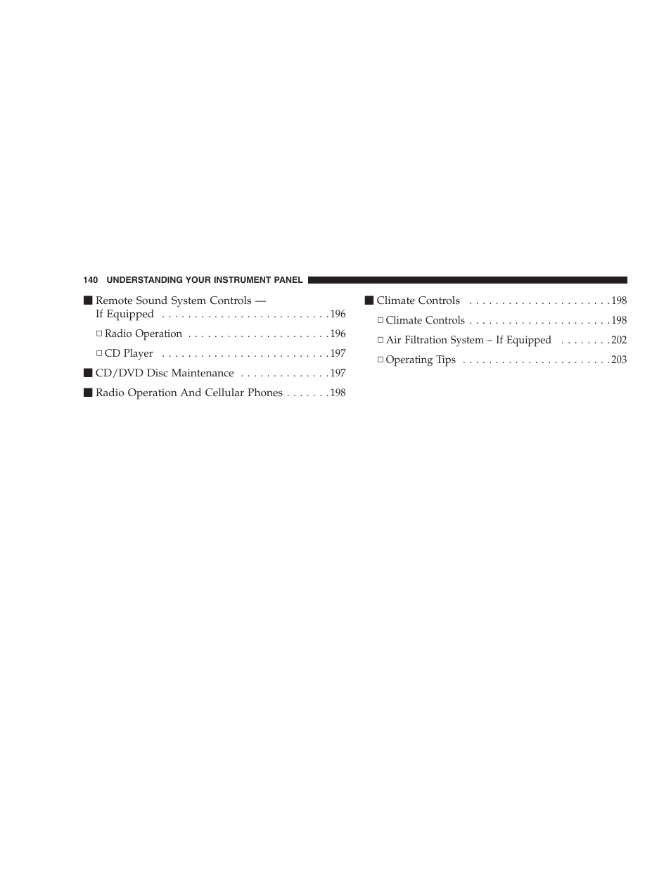 Dodge 2007 Caliber User Manual | Page 140 / 360