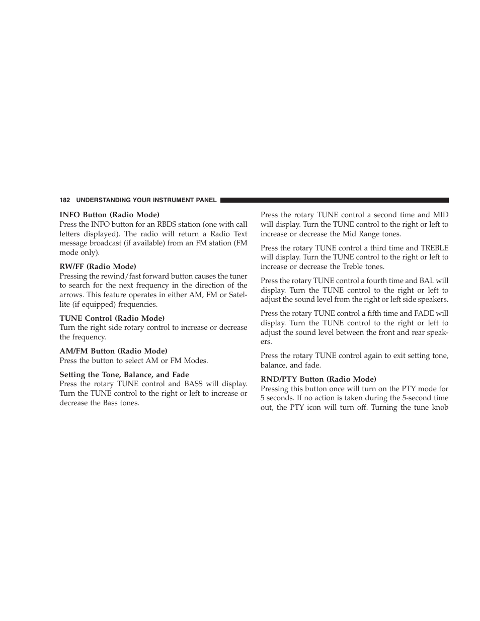 Dodge 2007 Caliber User Manual | Page 182 / 360