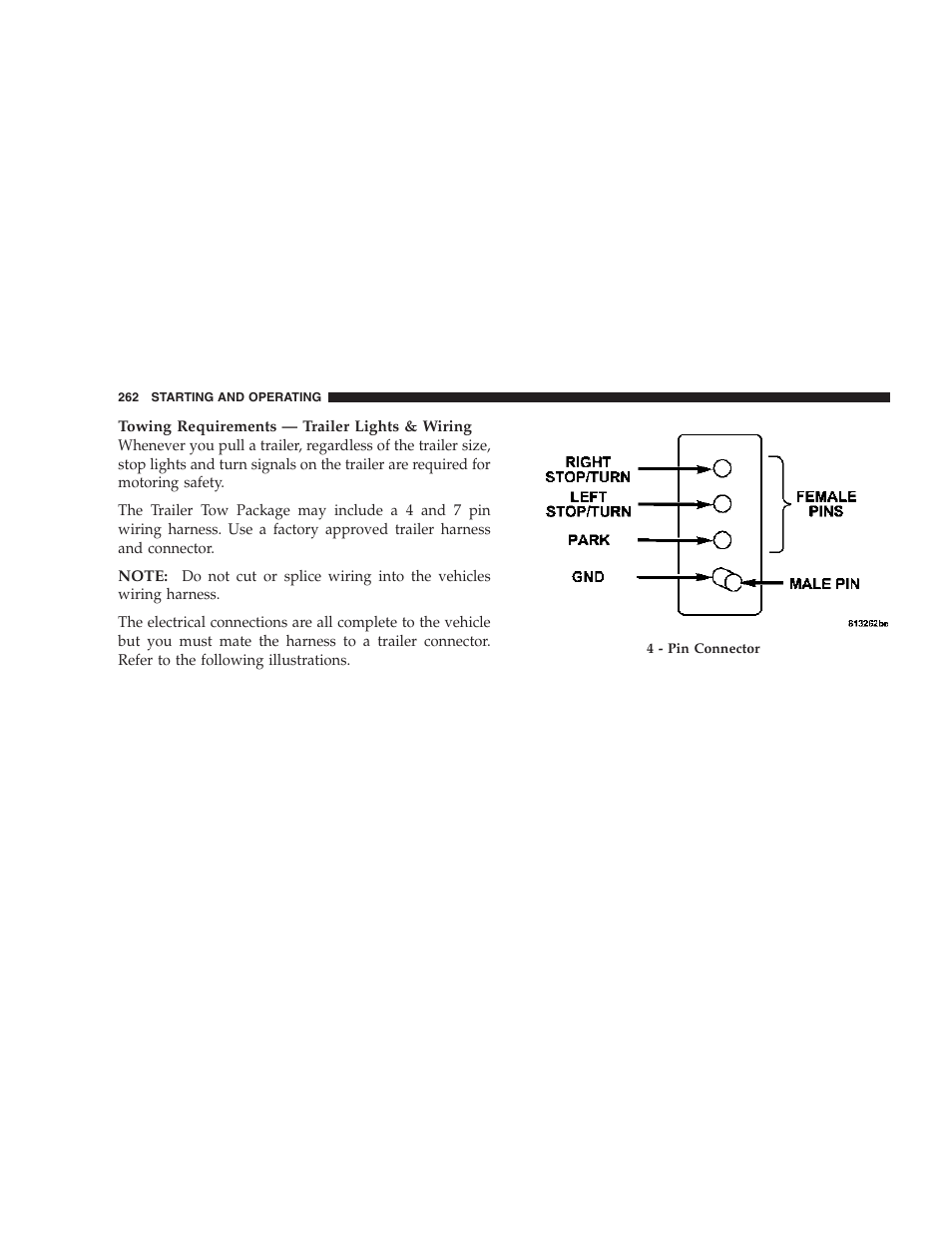 Dodge 2007 Caliber User Manual | Page 262 / 360