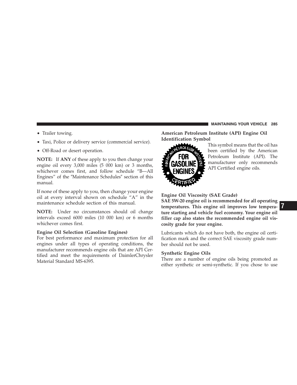 Dodge 2007 Caliber User Manual | Page 285 / 360