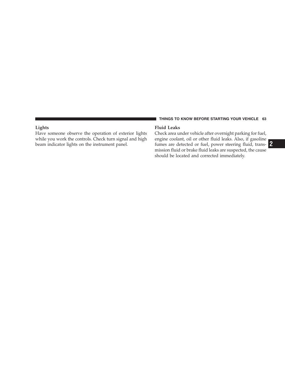 Dodge 2007 Caliber User Manual | Page 63 / 360