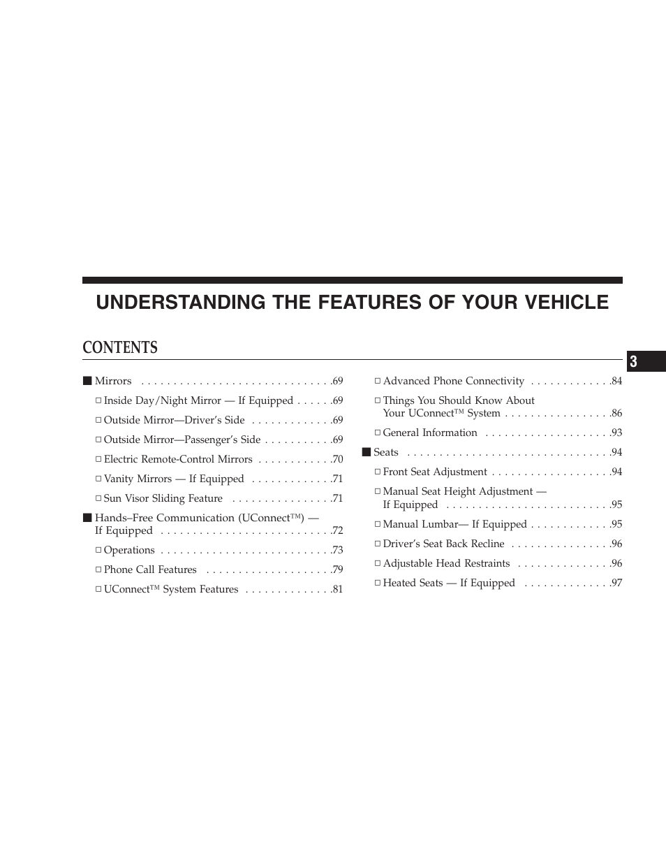 Dodge 2007 Caliber User Manual | Page 65 / 360