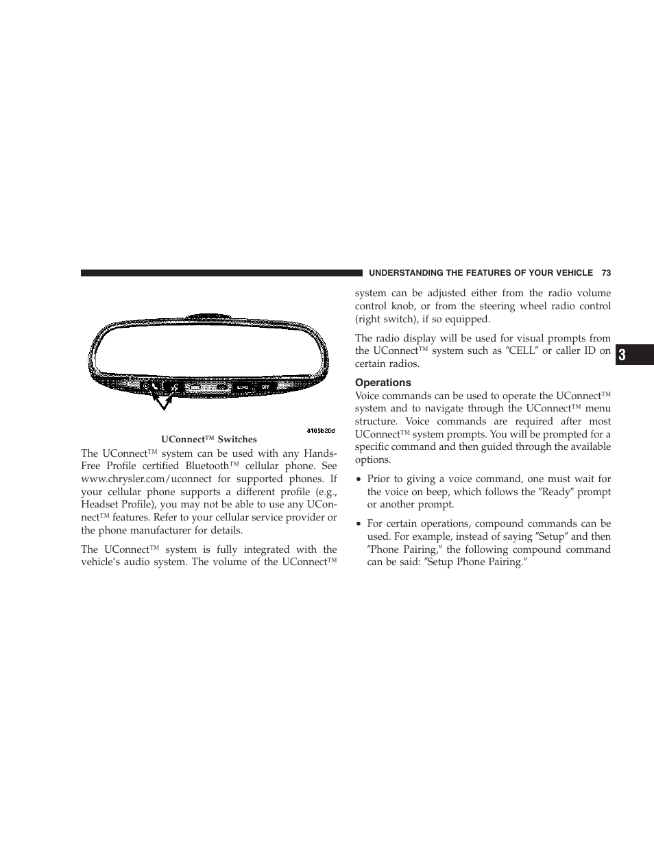 Operations | Dodge 2007 Caliber User Manual | Page 73 / 360