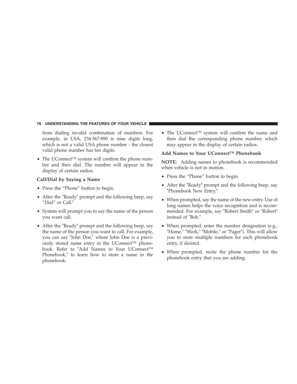 Dodge 2007 Caliber User Manual | Page 76 / 360