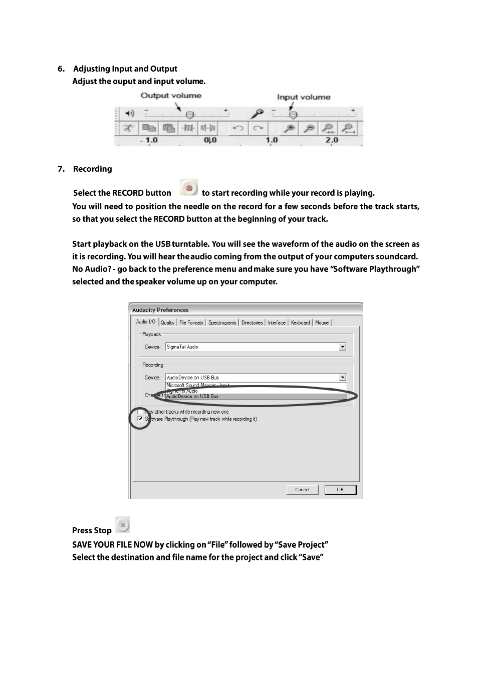 Curtis STT102USB User Manual | Page 6 / 12