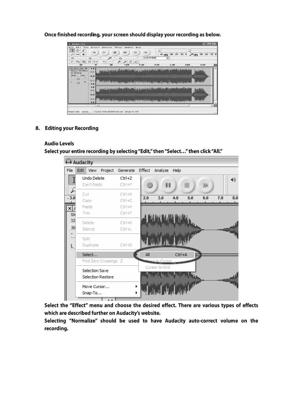Curtis STT102USB User Manual | Page 7 / 12