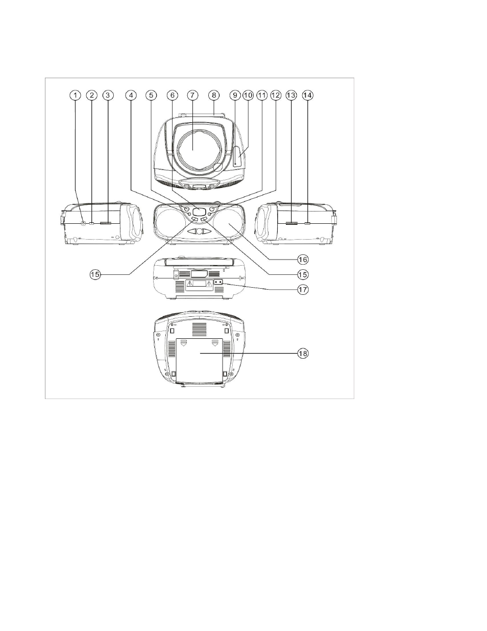 Curtis SRCD243-MP3-220V User Manual | Page 4 / 7