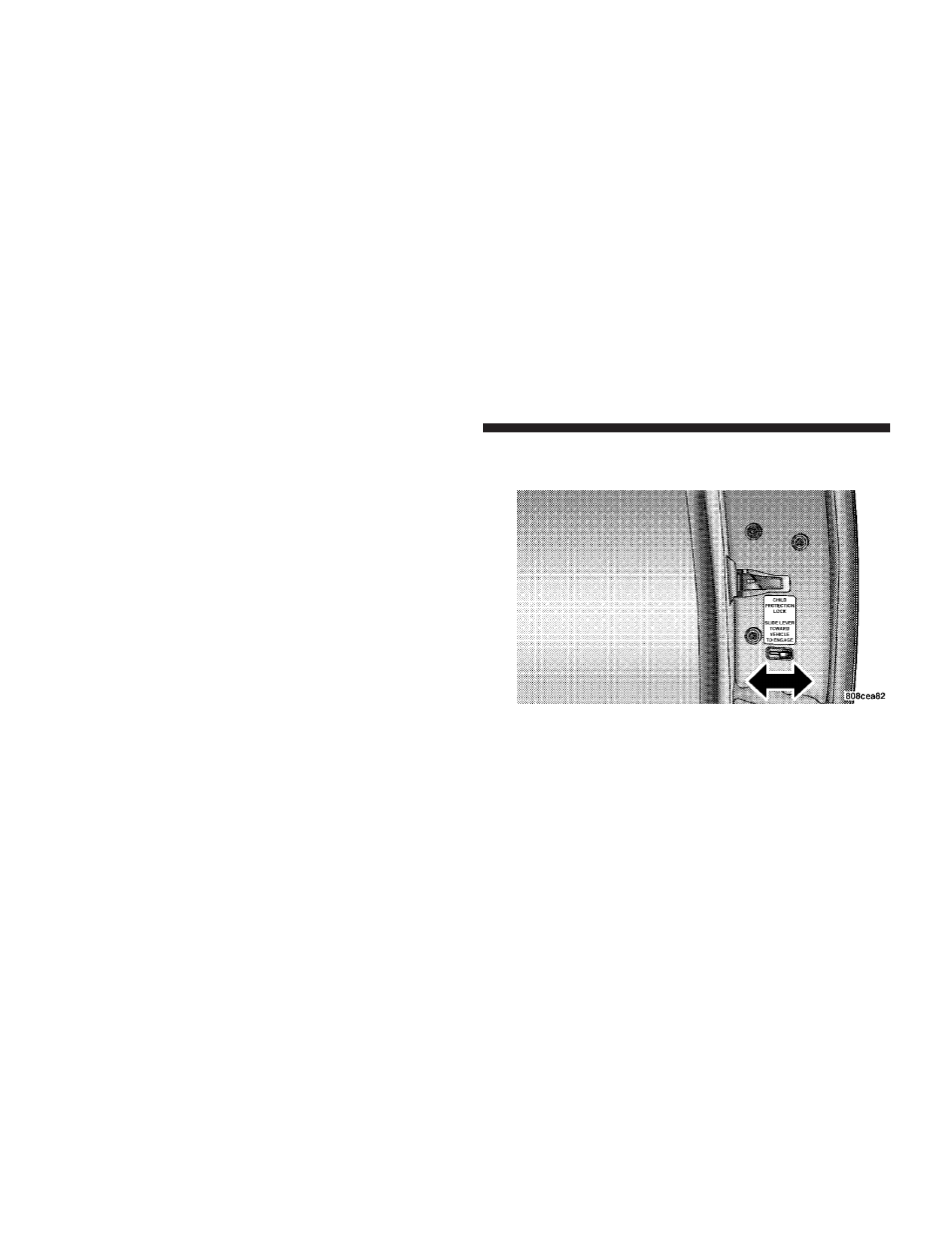 Sliding side door child protection lock | Dodge 2008 RT Caravan User Manual | Page 48 / 531