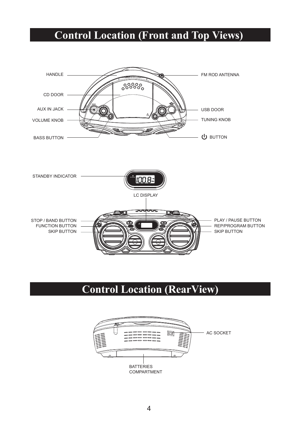 Curtis SRCD682BT User Manual | Page 5 / 12