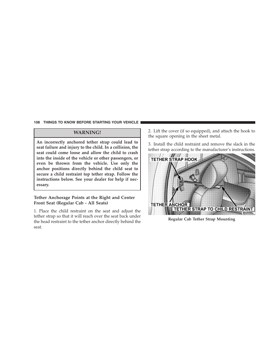 Dodge 2007  Ram Pickup 3500 User Manual | Page 108 / 568