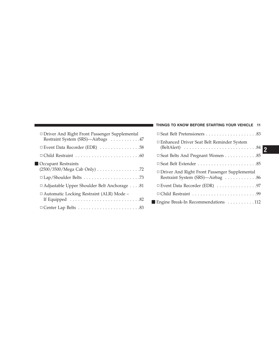 Dodge 2007  Ram Pickup 3500 User Manual | Page 11 / 568