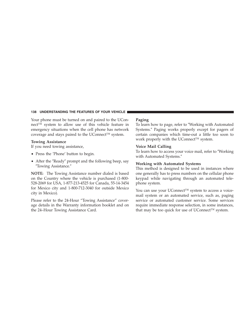 Dodge 2007  Ram Pickup 3500 User Manual | Page 138 / 568