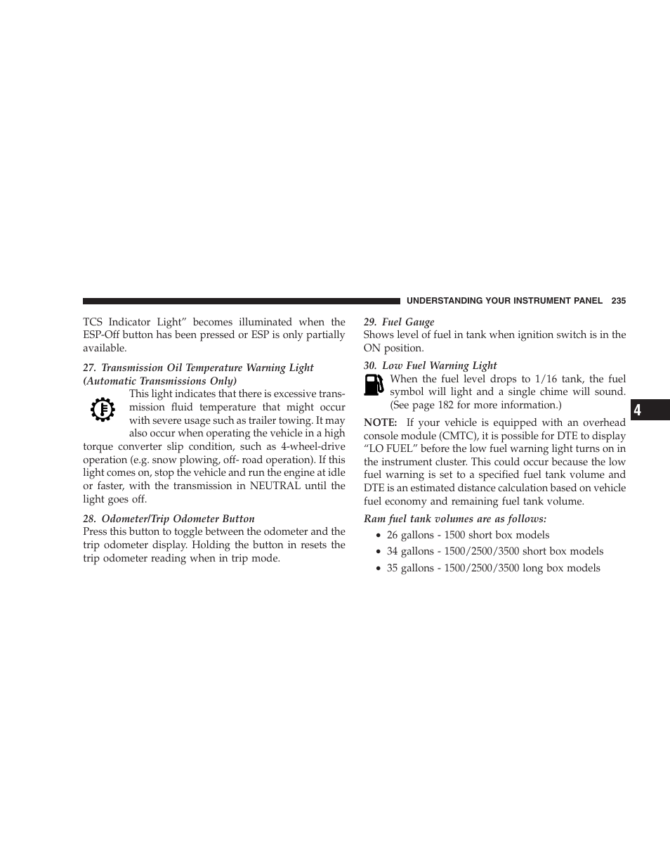 Dodge 2007  Ram Pickup 3500 User Manual | Page 235 / 568