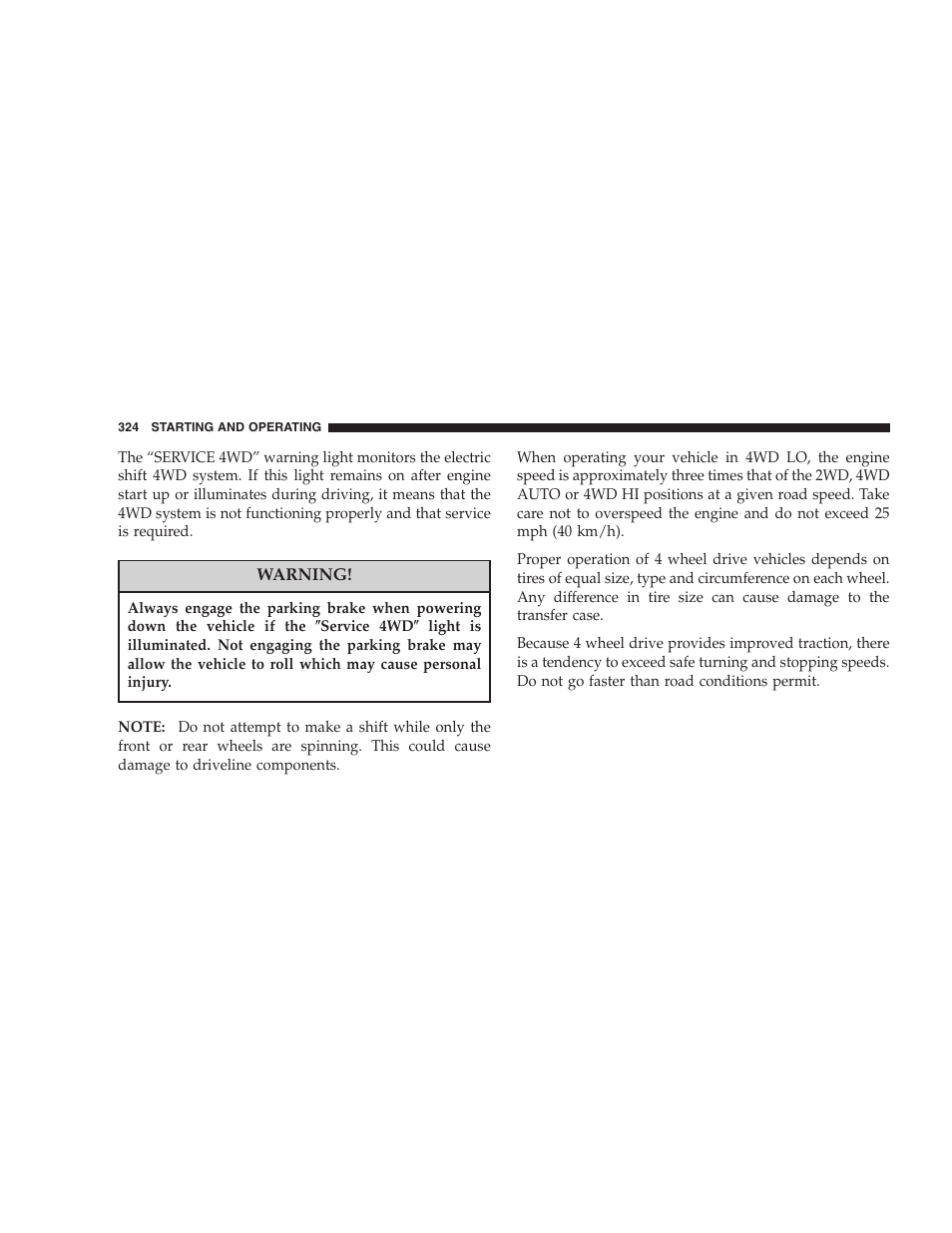 Dodge 2007  Ram Pickup 3500 User Manual | Page 324 / 568