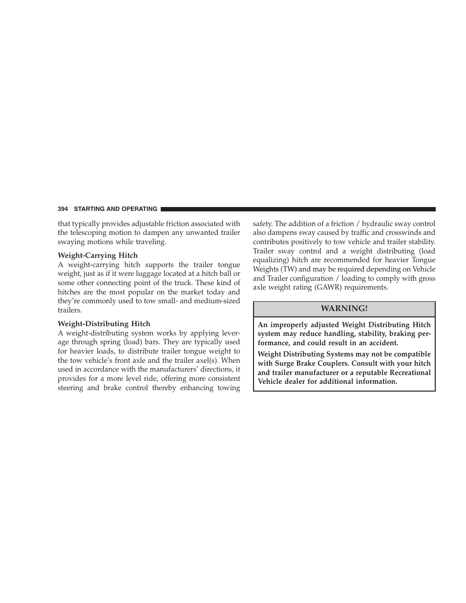 Dodge 2007  Ram Pickup 3500 User Manual | Page 394 / 568