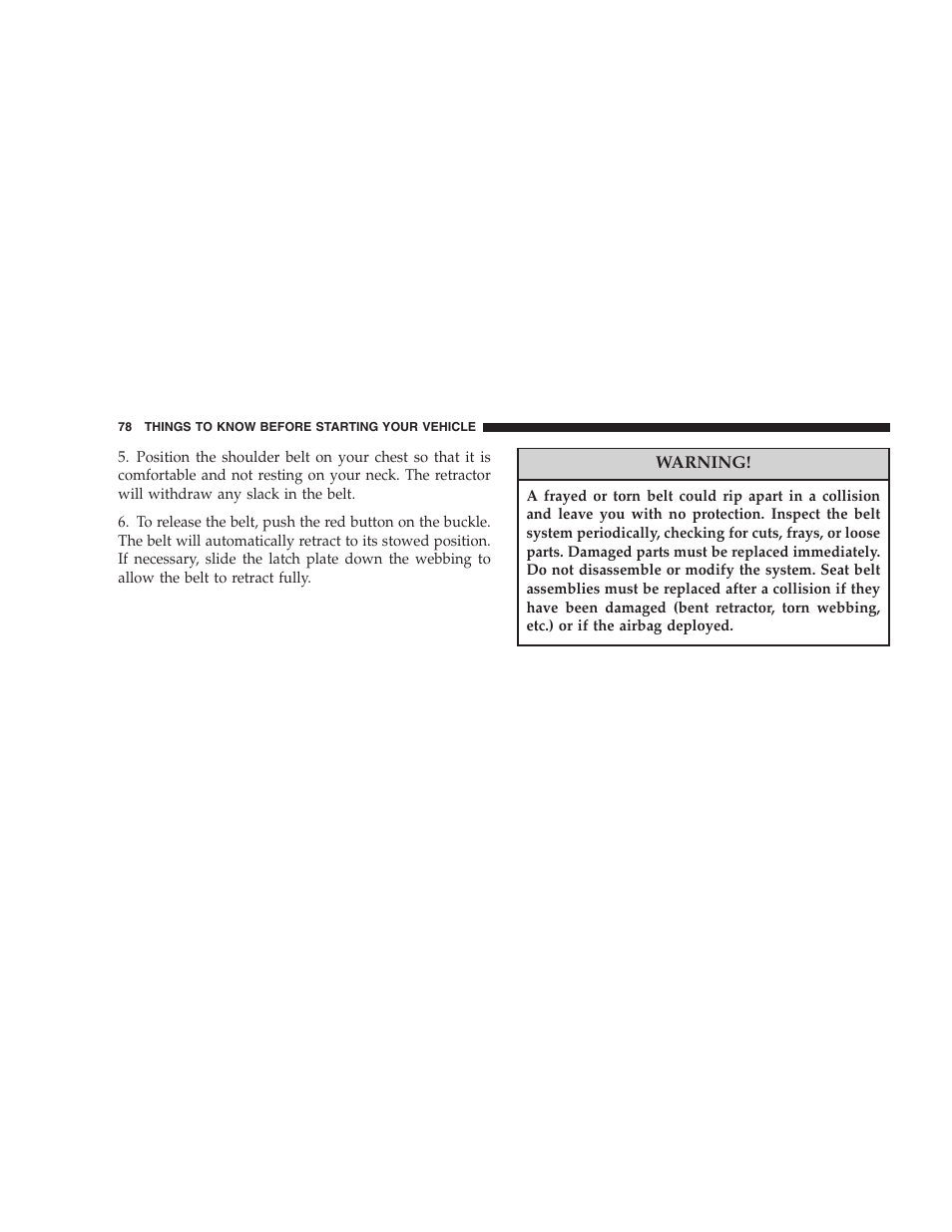 Dodge 2007  Ram Pickup 3500 User Manual | Page 78 / 568