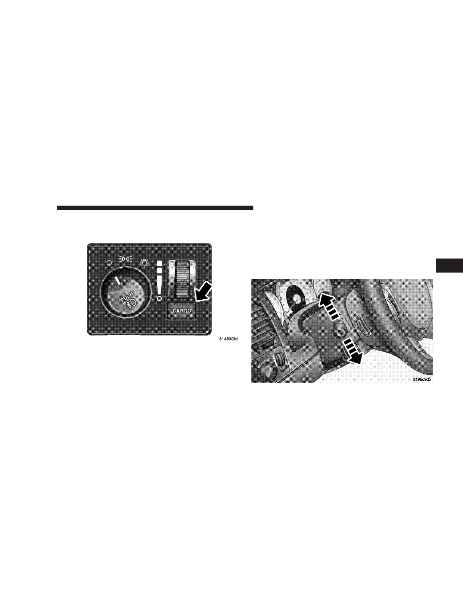 Multifunction lever | Dodge 2009 Dakota User Manual | Page 129 / 449