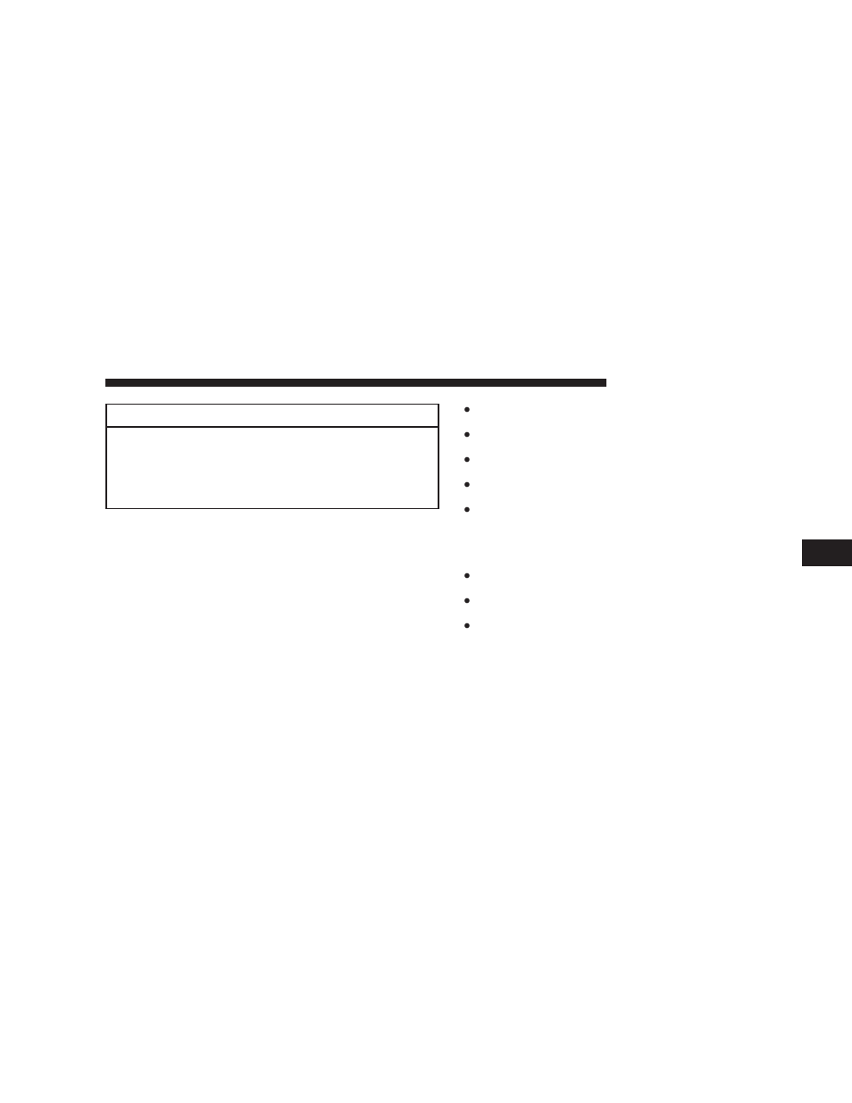 E-85 usage in non-flex fuel vehicles | Dodge 2009 Dakota User Manual | Page 301 / 449