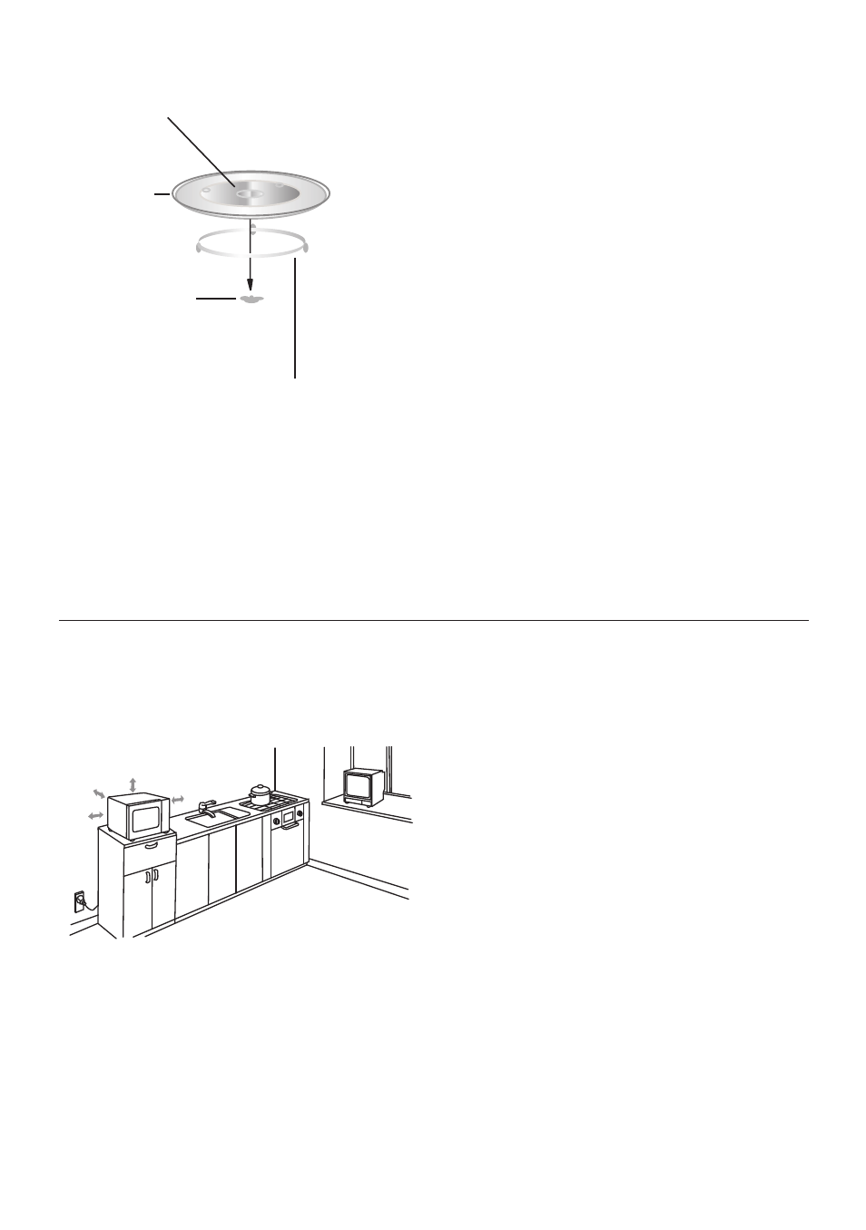 Installation, Countertop installation, Turntable installation | Curtis RMW1166 User Manual | Page 9 / 19