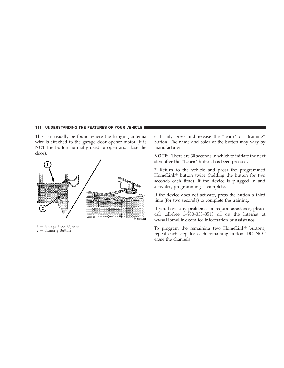 Dodge 2009 DX-48 Charger SRT8 User Manual | Page 146 / 443