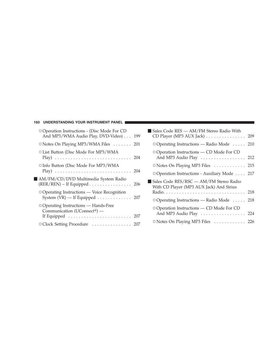 Dodge 2009 DX-48 Charger SRT8 User Manual | Page 162 / 443