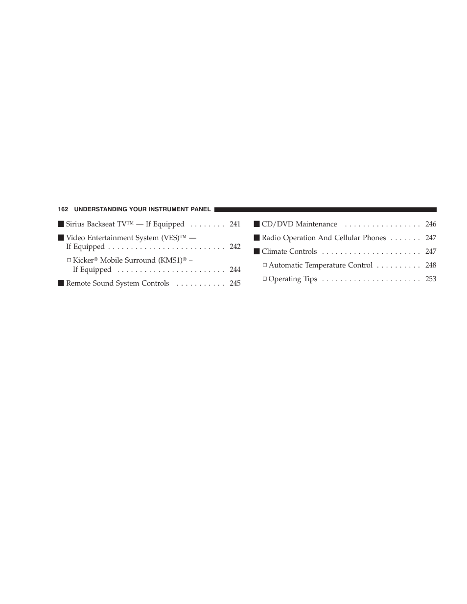 Dodge 2009 DX-48 Charger SRT8 User Manual | Page 164 / 443