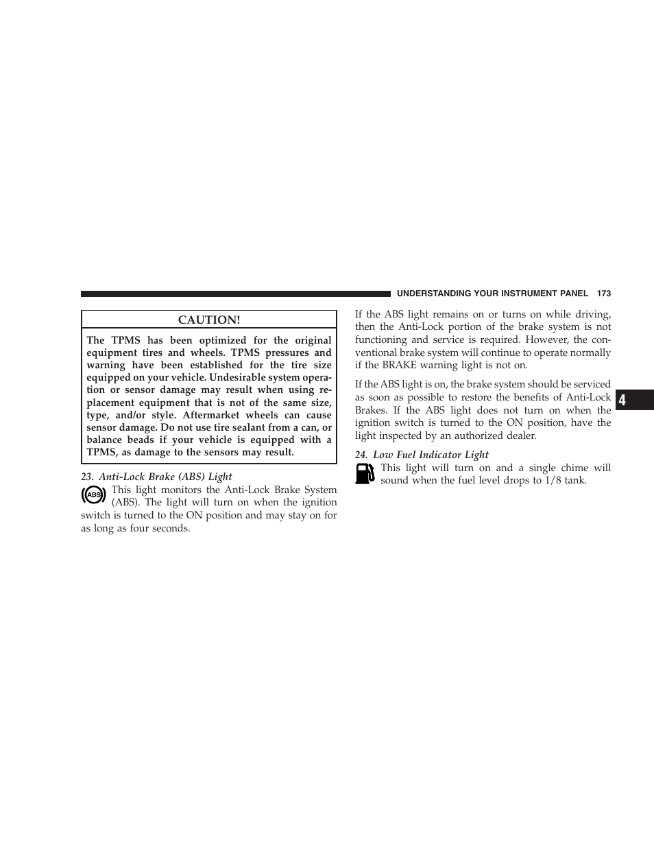 Dodge 2009 DX-48 Charger SRT8 User Manual | Page 175 / 443