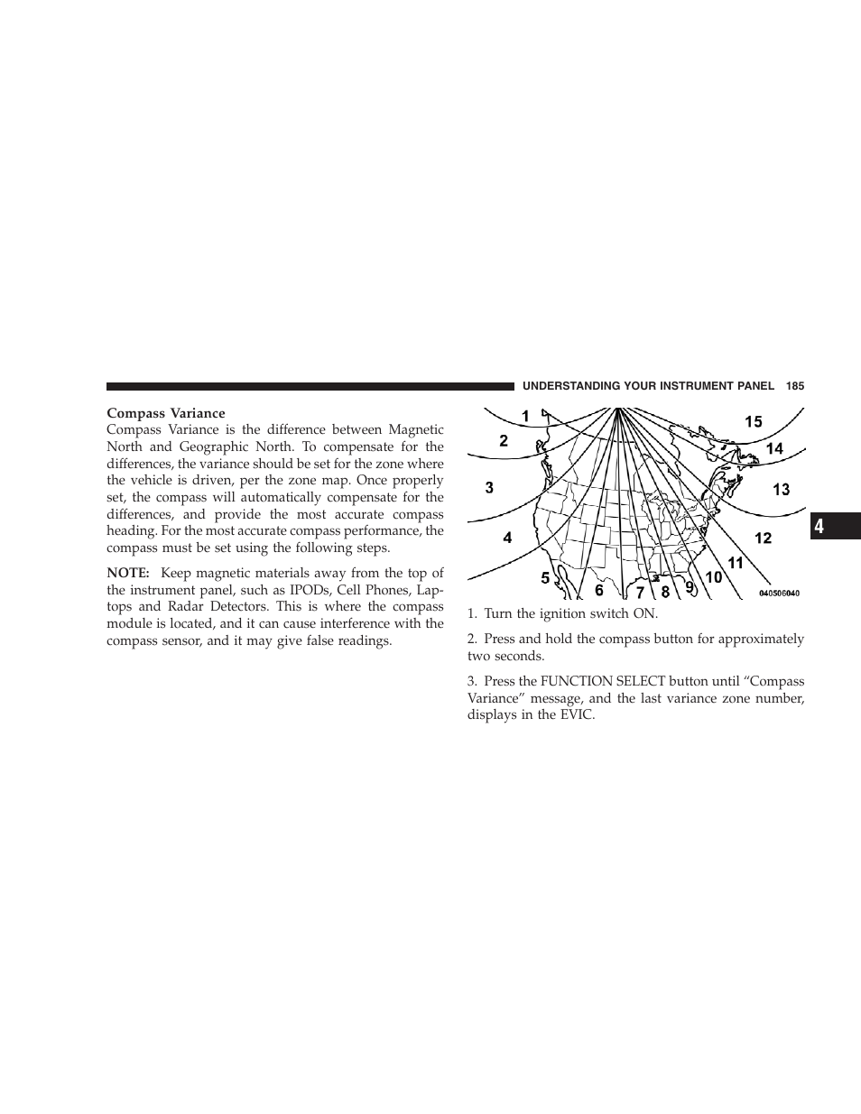 Dodge 2009 DX-48 Charger SRT8 User Manual | Page 187 / 443