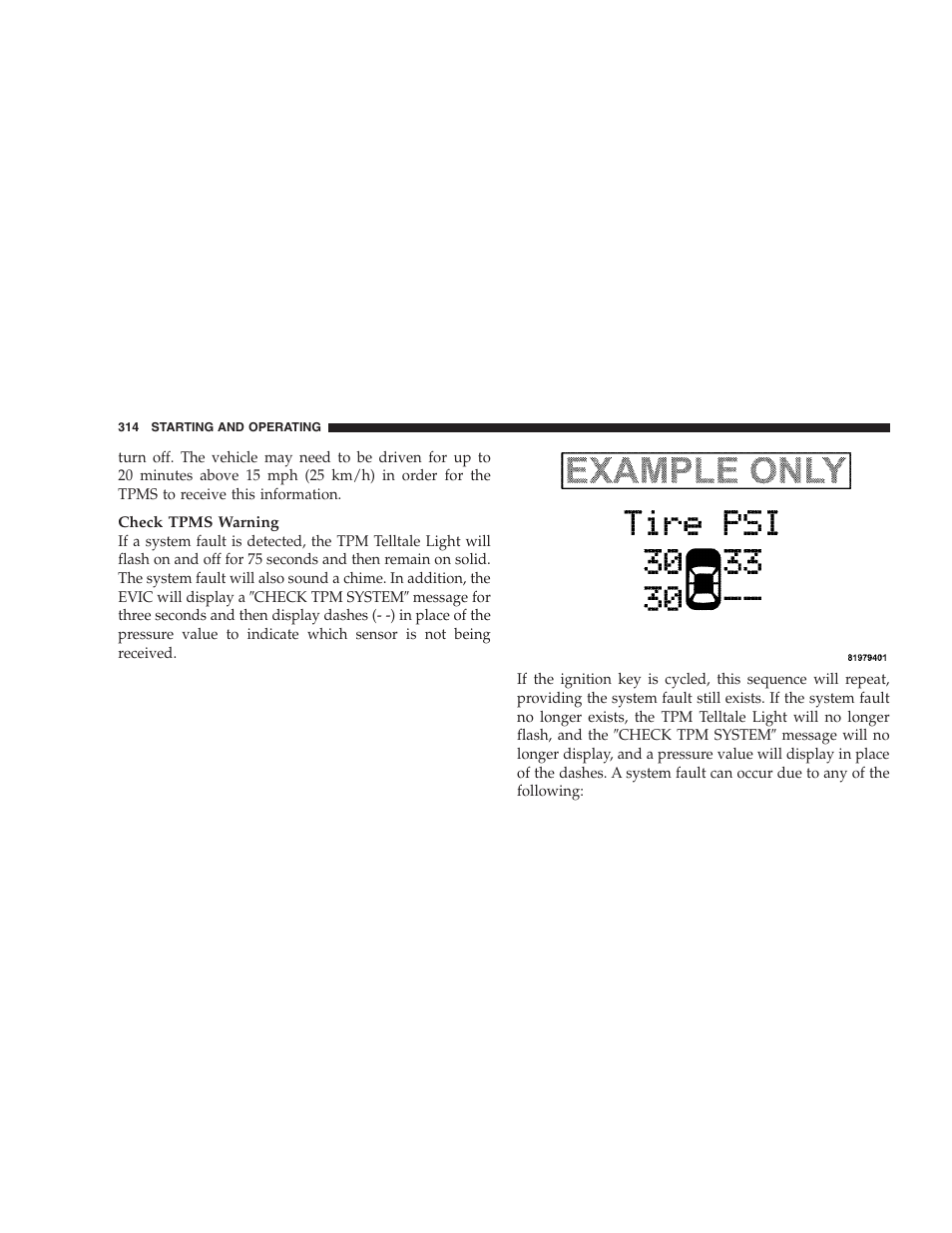 Dodge 2009 DX-48 Charger SRT8 User Manual | Page 316 / 443