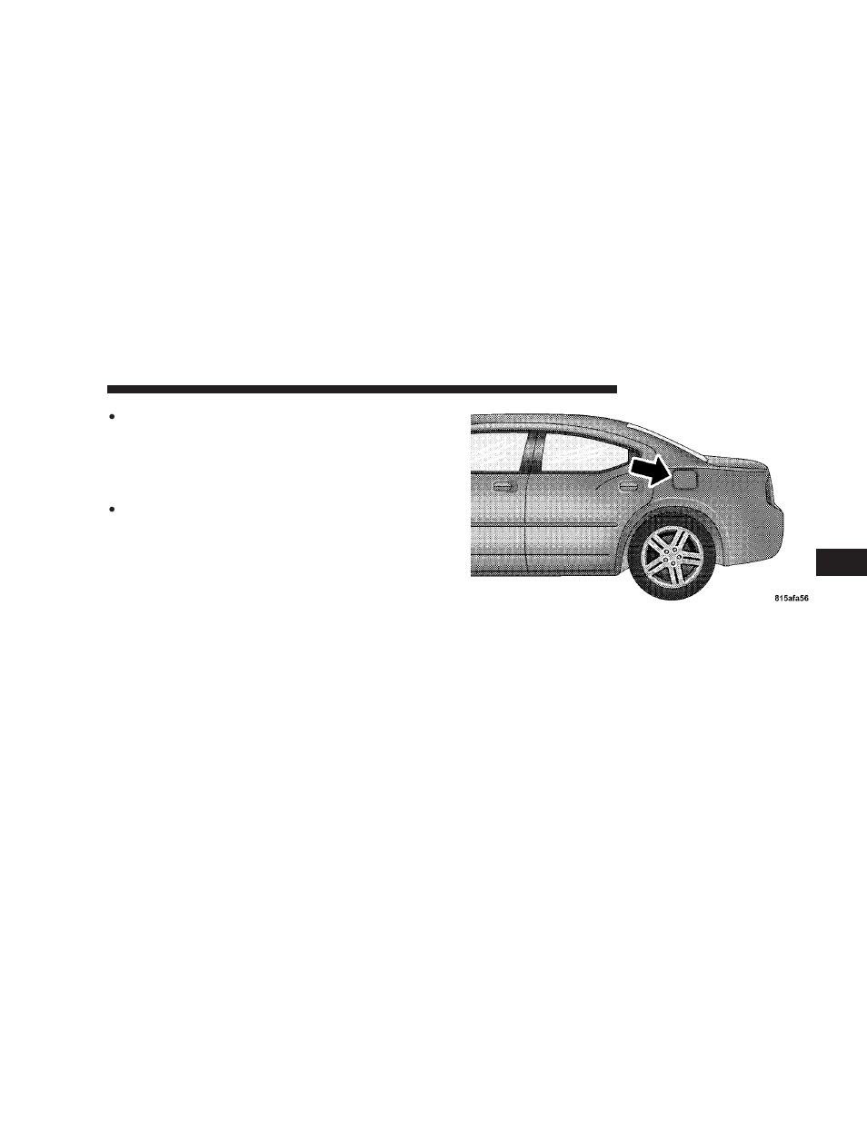 Adding fuel, Fuel filler cap (gas cap) | Dodge 2008 Charger User Manual | Page 323 / 466