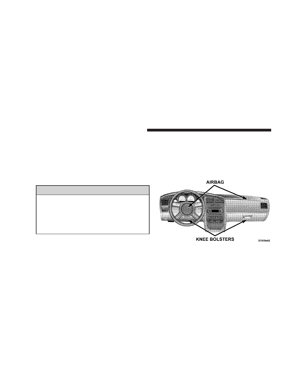 Seat belt extender, Driver and front passenger supplemental, Restraint system (srs) - airbag | Dodge 2008 Charger User Manual | Page 50 / 466